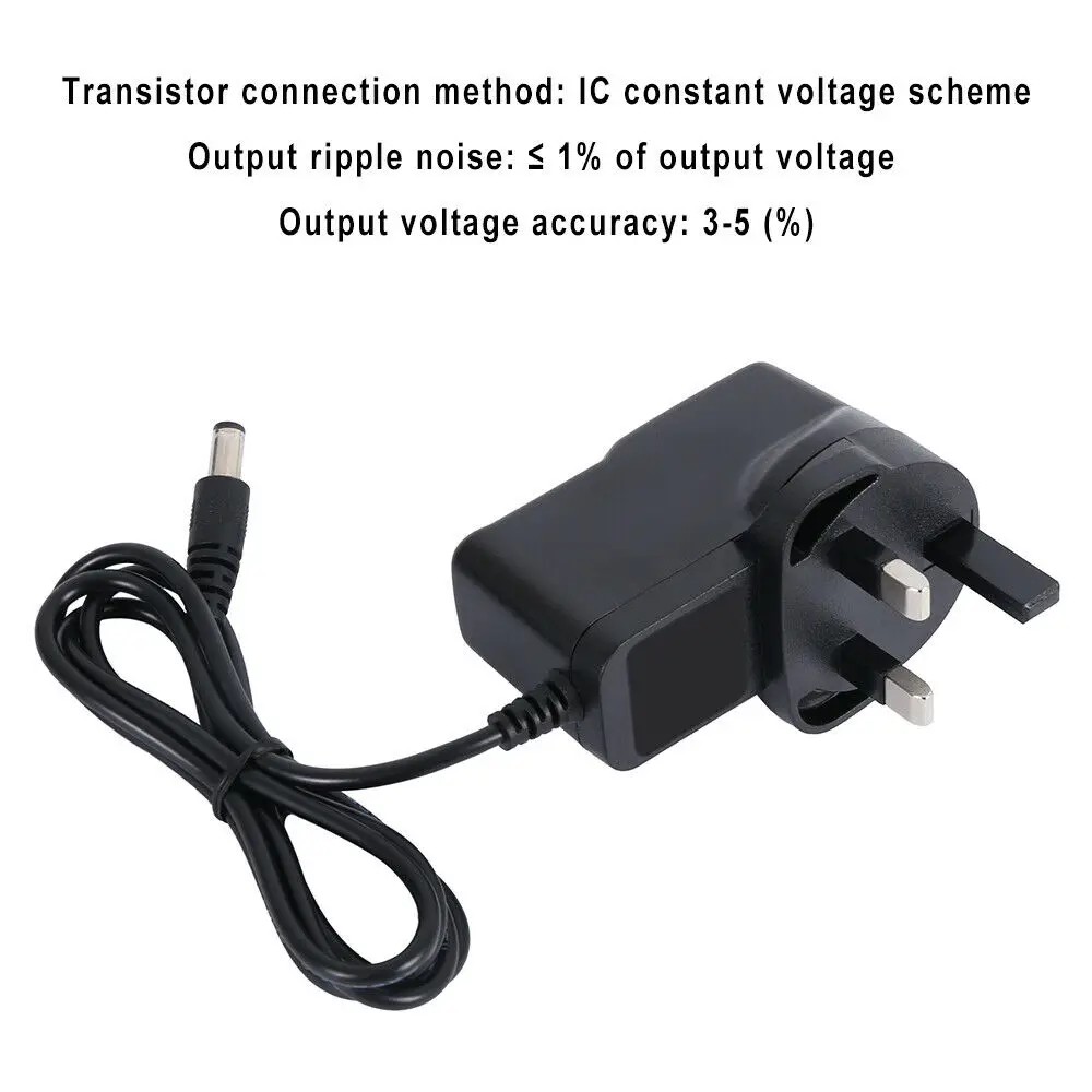 전원 어댑터 5.5x2.1MM LED 모니터 규제용 충전기 9V 영국 전원 어댑터 공급 장치 1A AC/DC