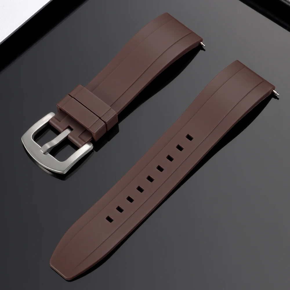 Quick Release Waterproof Silicone Sports Watch Strap - Universal Replacement Wristband
