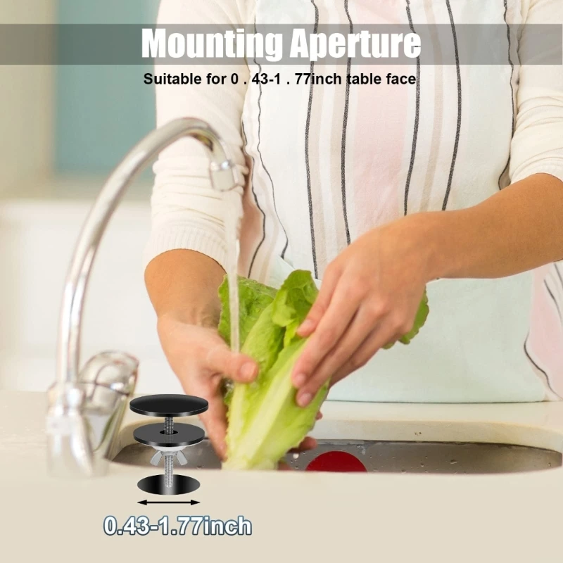 Faucet Hole Cover Sink Tap Hole Cap Sturdy Reliable Sink Plug Decorative Covers Suitable for Kitchen sink hole cover