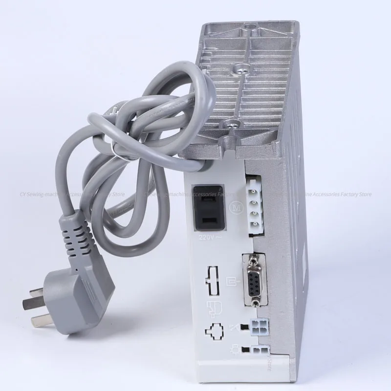 Energy-Saving Motor 220V Industrial Brushless Mute AC Servo Motor 550W 650W 750W 1100W Flat Lockstitch Double Needle Sew Machine 5