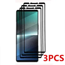  3PCS Screen Glass For SONY Xperia 1V 1IV Front Tempered Protector For Xperia 1 III 1II Front Glass Film 9H 