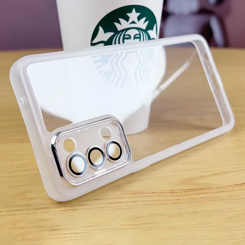 Premium Silicone Luxury Camera Protective Phone Case