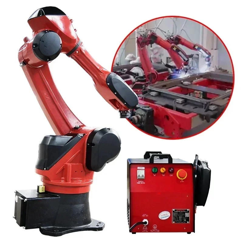 industrial cobot for mig tig welding 6 axis robot arm Stainless Steel Copper 2