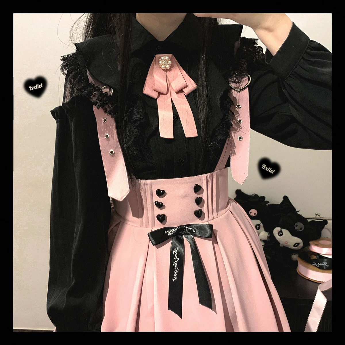 Japan Y2k Aesthetic Streetwear Solid Mini Skirt Summer Fairy High Waist Vintage Button Star Women Skirts Harajuku Sweet Kawaii