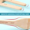 Wooden Handle Goat Hair Paint Brushes Smooth Sanding for Wall 10 Sizes Watercolor Acrylic Oil Painting Drawing Art Supplies 4