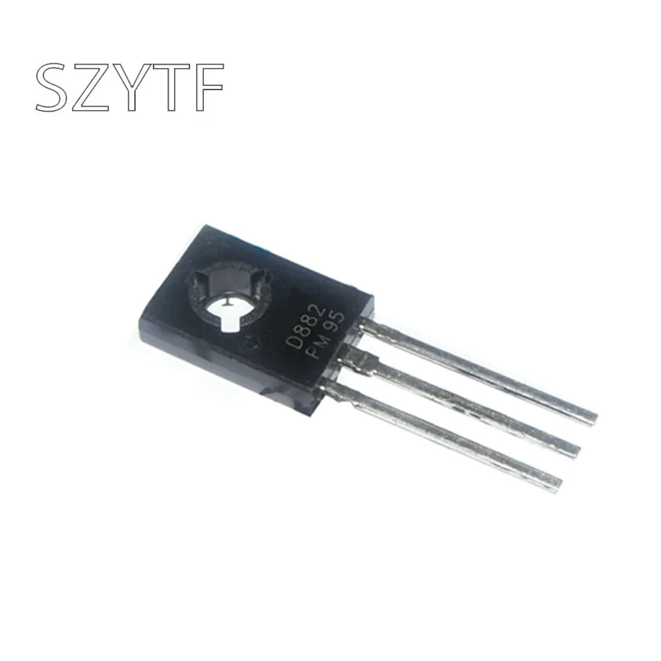 20PCS ( 10PCS 2SD882 D882 +10PCS 2SB772 B772 ) TO-126