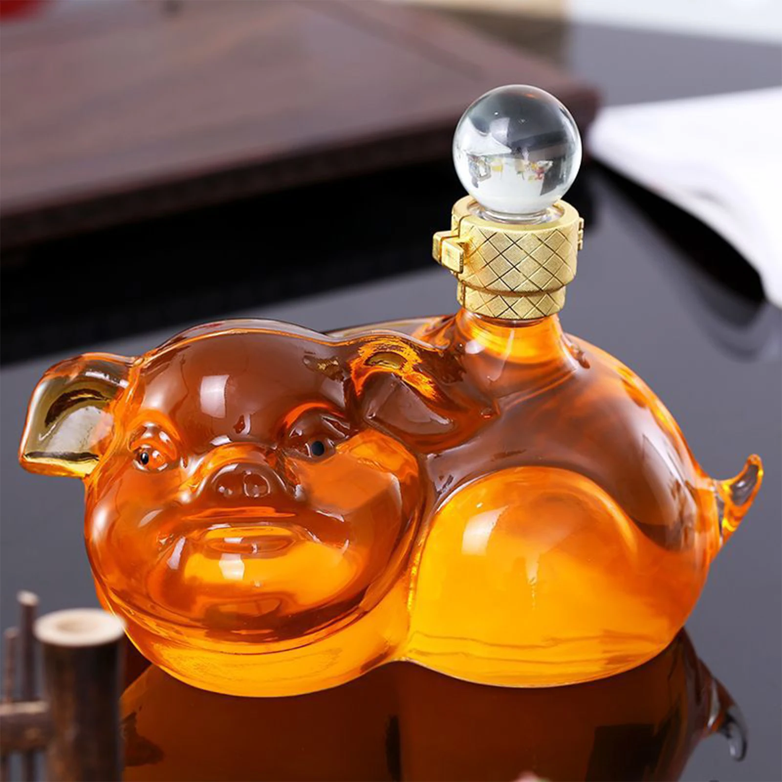Liquor Decanters Dispenser Borosilicate Style Whisky Decanter Xmas Present Gifts Wine Bottle Home Bar Restaurant Accessories wine aerator pourer whiskey decanter set wine aerator decanter