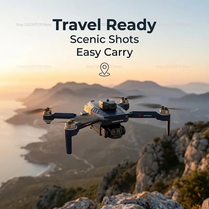 รูปสินค้า โดรนถ่ายภาพมุมกว้าง 1080P 8K พร้อมระบบ FPV และ GPS