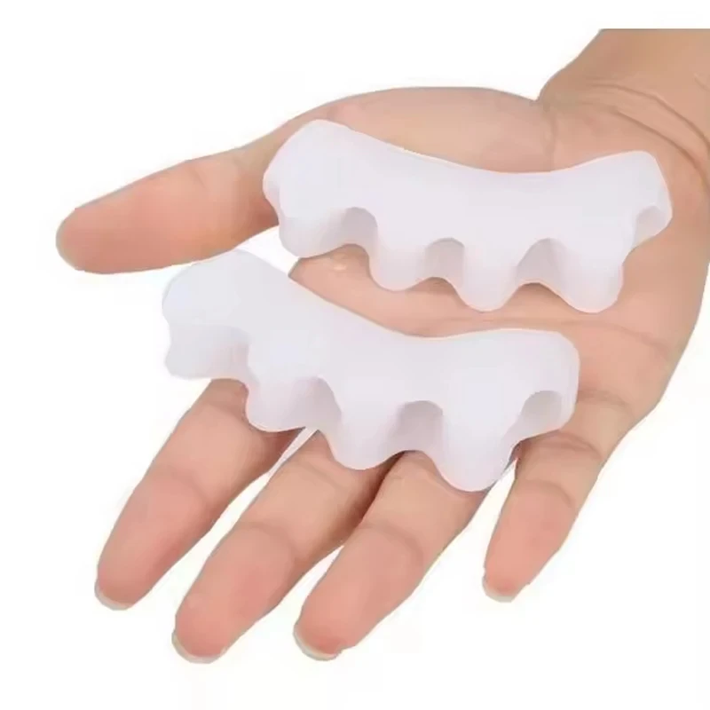 Toe Separator Correction Hallux Valgus Corrector Silicone Orthopedic Hammer Separator Straightener Foot Care Tool toe separators toe corrector toe spreader finger toe separator