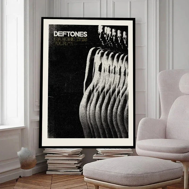 Vintage Classic Band Art Poster Canvas Painting