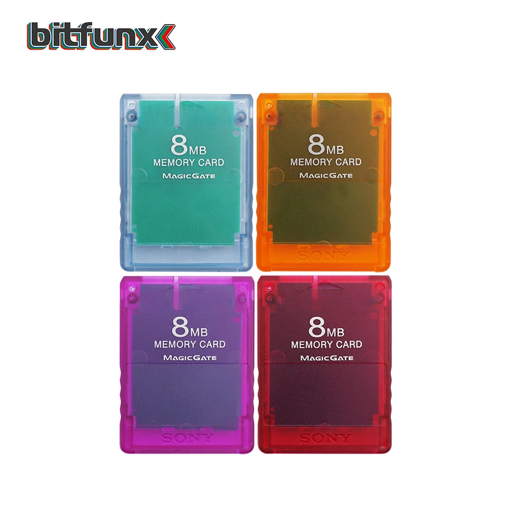 Bitfunx Ps2 Fmcb V1.966 Free Mcboot Memory Card For Ps2 Sony Playstation 2  64mb With Opl Transparent Case - Memory Cards - AliExpress