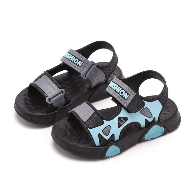 Summer Children's Sandals Casual Soft Sole Beach Shoes Fashion Boys Non-slip Sports Sandals Kids Shoes for Girls Flat