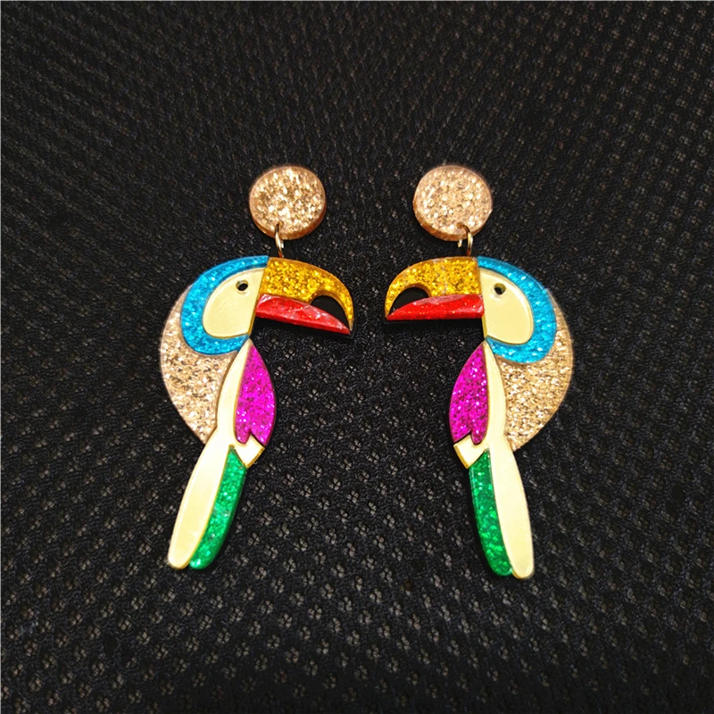 Fashion Bird Earrings