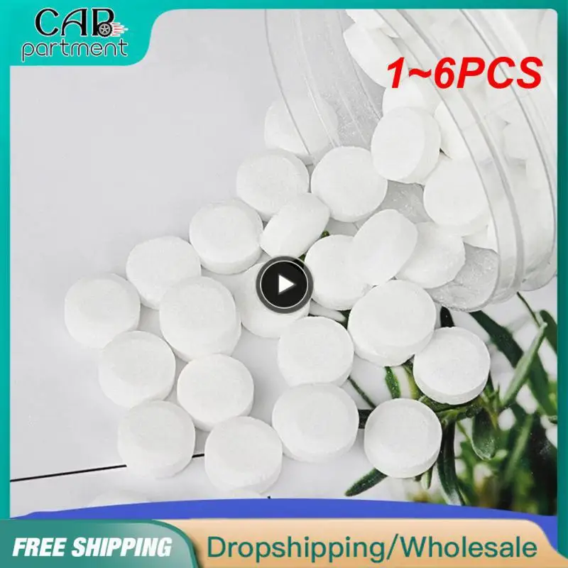 

1~6PCS Espresso Coffee Machine Cleaning Tablet Effervescent Tablet Descaling Agent Kitchen Accessories Household Cleaning
