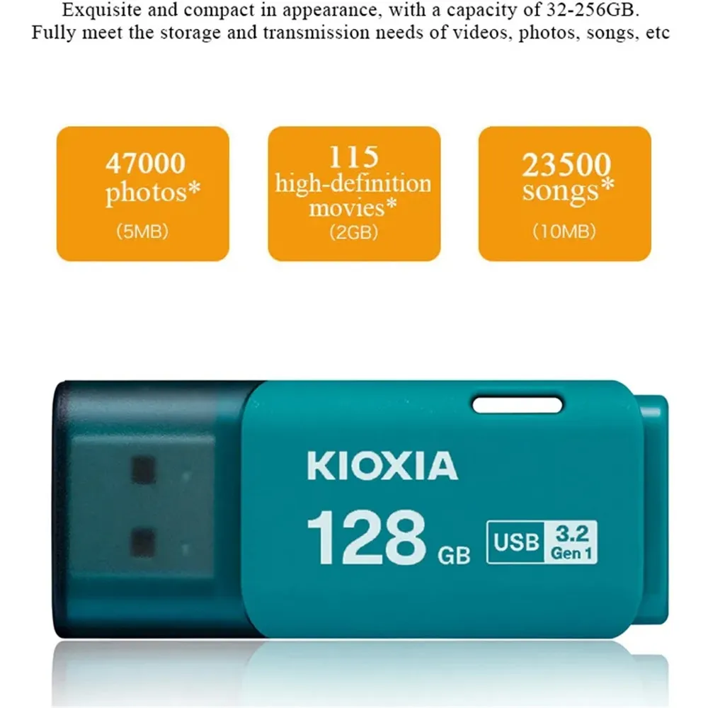 Kioxia USB TransMemory Flash drives USB3.2 Gen1 64GB 128GB 256GB Formerly Toshiba U-Pan Pen drive usb stick memory usb flash drive flash drive