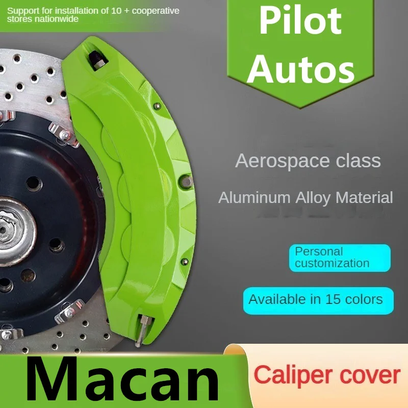 AluminumCarBrakeCaliperCoverForPorscheMacanT20T20142016