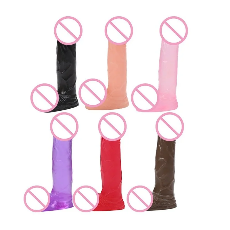 Realistic Silicone Dildo Adult Anal Vagina Intimate Sex Toys For Women Pussy Gay Dick Jelly Penis Masturbator Phallus Lesbian