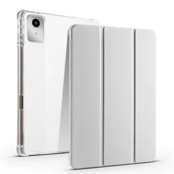 Premium Stand Case with Pencil Holder for Idea Tab Plus 12.1 (Gray)