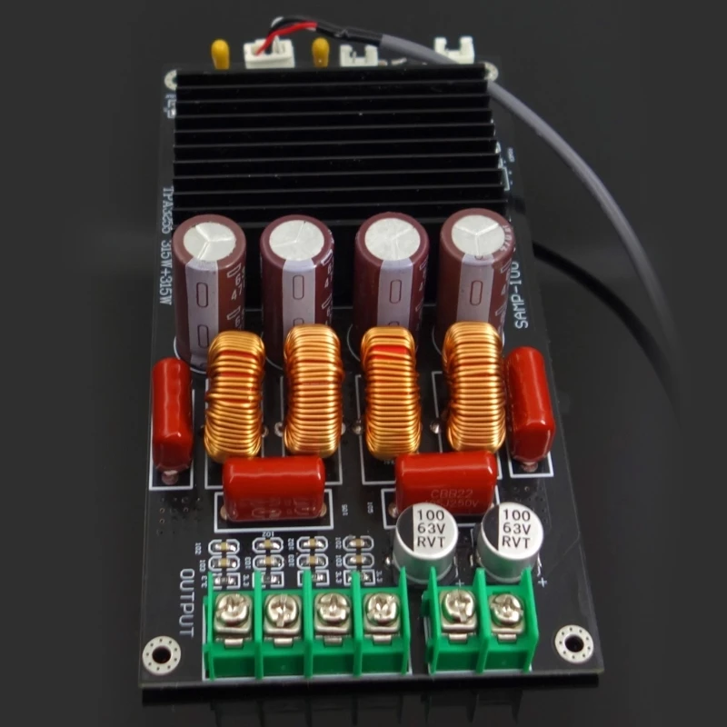 

TPA3255 2x300 Вт 600 Вт Fever HIFI цифровой усилитель доска 2-канальный усилитель