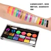 18 Colors Halloween Cosmetics Body Paint Pigment Face Paint Makeup Children Face Paint Drama Water-Based Make Up Festival 3
