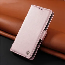 Leather Wallet Flip Case with Stand and Card Holder - Elegant Phone Book Cover - iPhone 11 (Rose Gold)