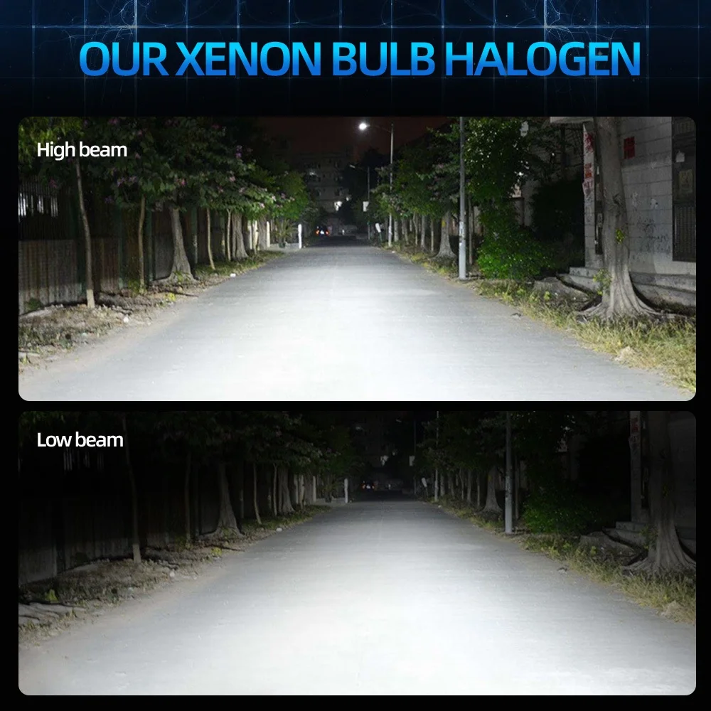 2Pcs 140W H7 LED Lamp High Power LED Headlight Bulb 24000LM 140W 400% Brightness 6500K White CSP 3570 Chips 12V Auto Fog Lamp