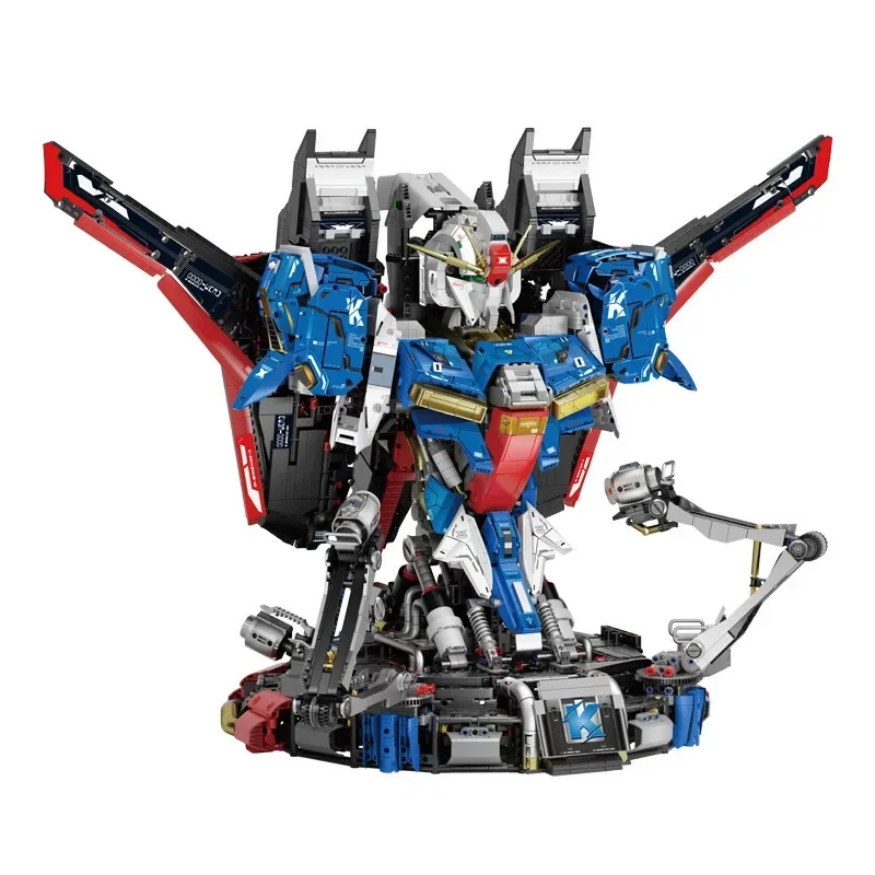 

2023 New Kbox V5009 Mecha Bust Bricks Set Robot Ideas Models Building Blocks Toys 3D Model For Children Christmas Gifts 8811pcs