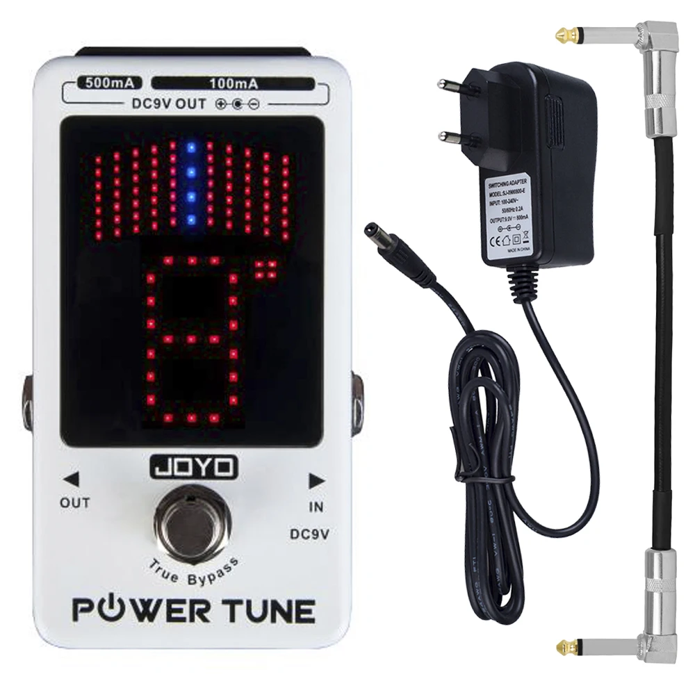 JOYO JF-18R POWER TUNE Guitar Effect Pedal Tuner Pedal and