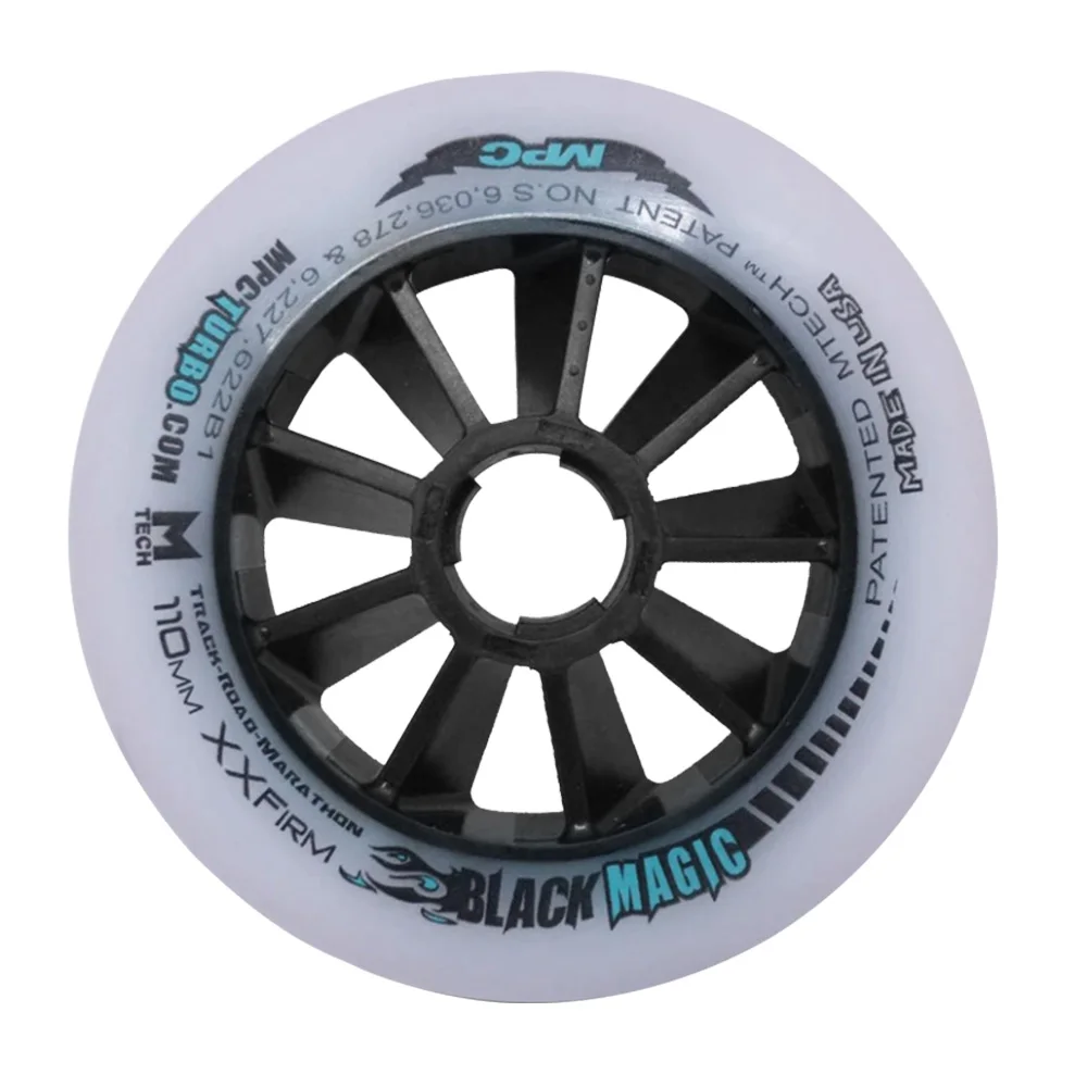 MPC Wheel Black Magic 100 Original Speed Skate Wheels SRC XXFirm XFirm