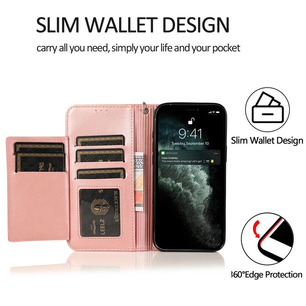 Galaxy S22+ silicone case Leather Zipper A52 A72 Case For Samsung Galaxy S22 S21 S20 FE S10 S9 S8 Plus Note 8 9 10 20 Ultra A12 A32 A51 A71 A70 A50 Cover cheap galaxy s22+ case