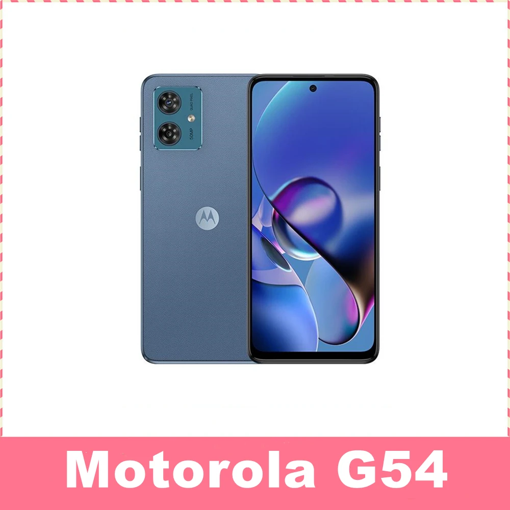 Motorola-Smartphone moto G54 5G, ROM Global, 8GB, 128GB, Mediatek Dimensity  7020, pantalla LCD de 6,5 pulgadas, 120Hz, cámara de 50MP, batería de  5000mAh - AliExpress