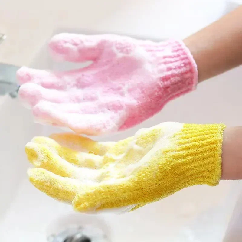 3/1PCS Exfoliating Gloves Bath Sponge Body Dead Skin Remover Bathroom Shower Brush Massager Scrub Exfoliator Magic Bathing 2