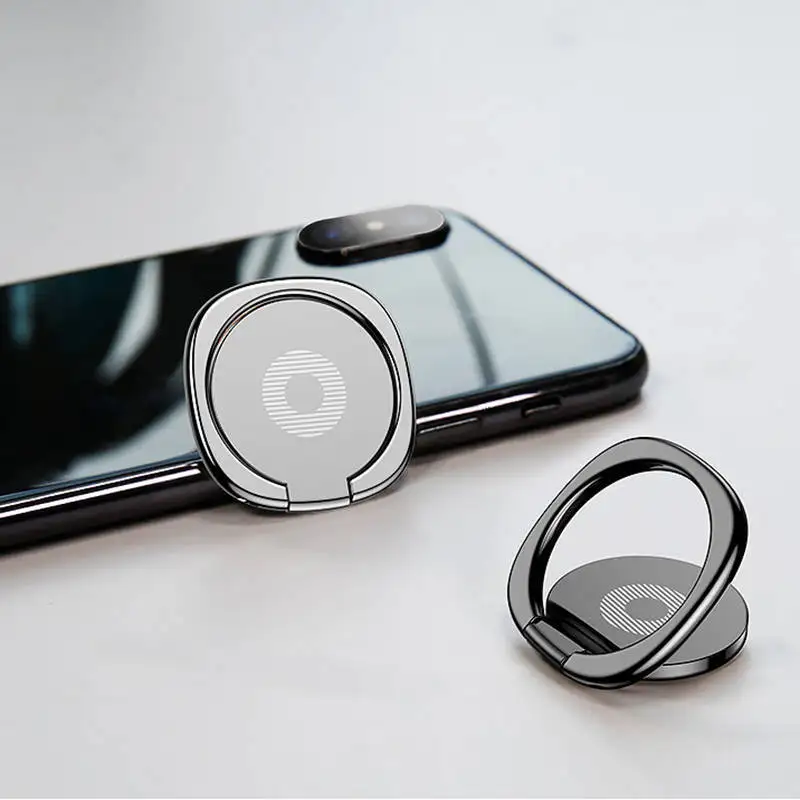 Портативный держатель для телефона с кольцом на палец вращающийся 360 градусов