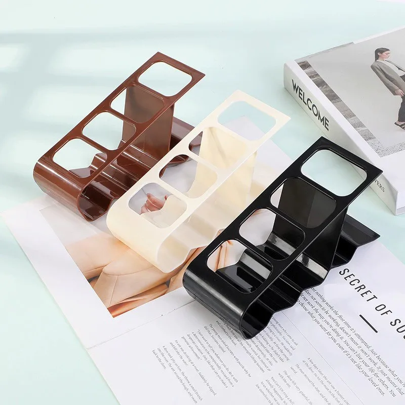 4 그리드 스토리지 랙 Tv 에어컨 원격 제어 스탠드 홀더 데스크탑 선반 잡화 주최자 홈 오피스 스토리지 홀더