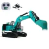 New 1/8 Scale PC1250 Huge RC Metal Heavy Hydraulic Excavator Construction Digger Light Machine Finished Car Trucks Vehicle Toys 2