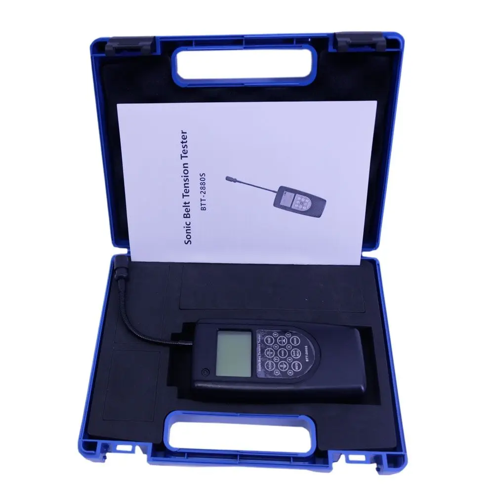 NewBTT2880SDigitalSonicBeltTensionTesterRange10680HzPortable
