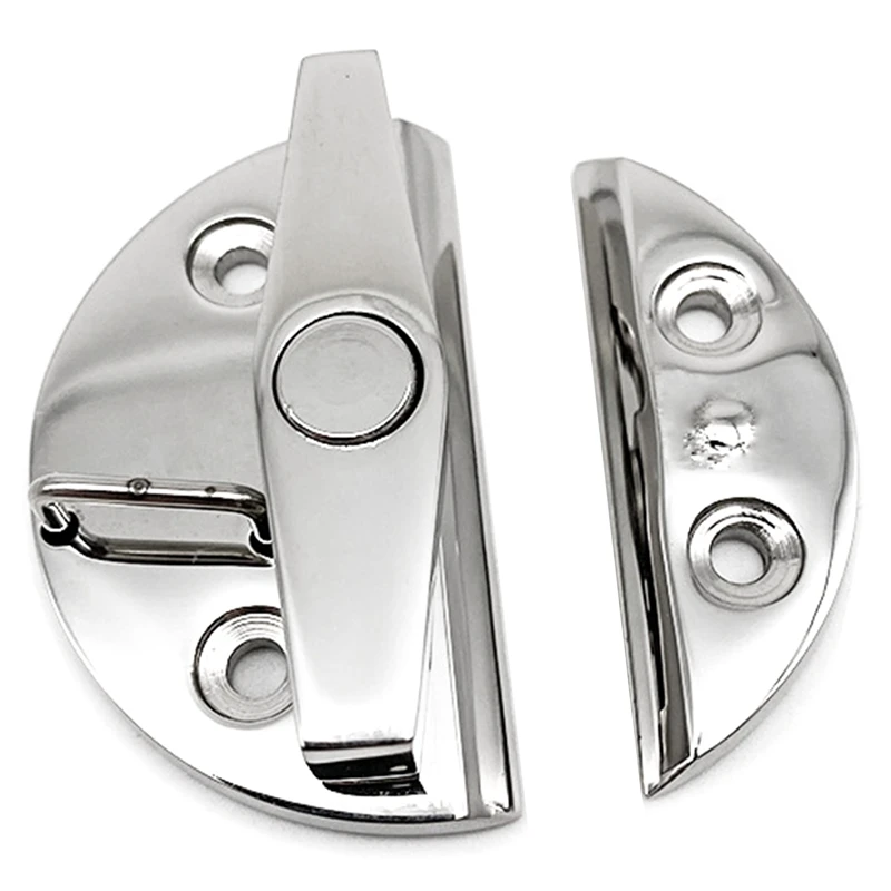 Marine Grade Stainless Steel Boat Door Hatch Round Turn Button