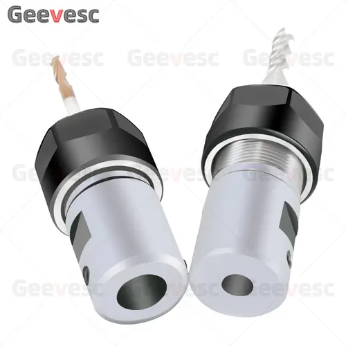 ER8 ER11 ER16 ER20 ER25 Chuck Collet Spindle DIY Motor Shaft Extension Rod Spindle Chuck Lathe Tool Spindle Tool Bar Set 4mm 5mm - Image 5