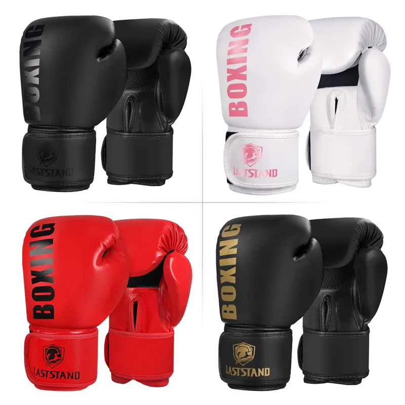 Pro Boxing Gloves For Women Men Sanda Training Sandbags Muay Thai Combat Fight Adults Kickboxing Gloves boxing gloves