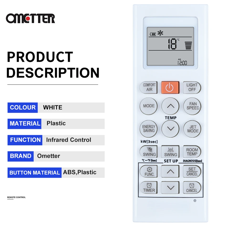 AKB74955602 Compatibile Con Il Telecomando CA LG AKB74955605 LSN363HLV Con Modalita Calore Alta Qualita 270 - Foto 5