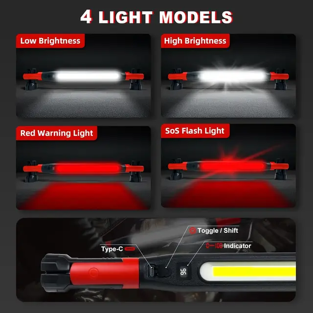 Portable LED Magnetic Work Light 2