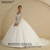 BEPEITHY Customized Princess Wedding Dresses 2022 For Women Sweetheart Ball Gown Bridal Dress With Jacket Court Train Vestidos 5
