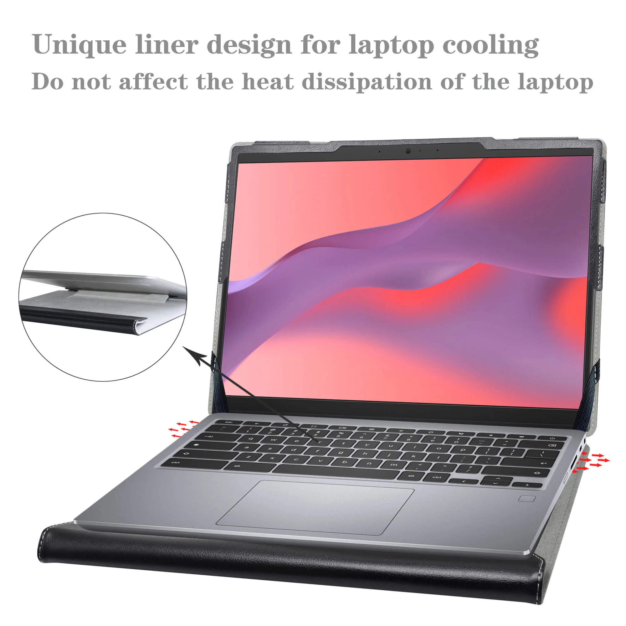 Alapmk-capa Protetora para Dell Latitude 5430 14 Chromebook Dell Latitude 5430 em 1 - Imagem 4