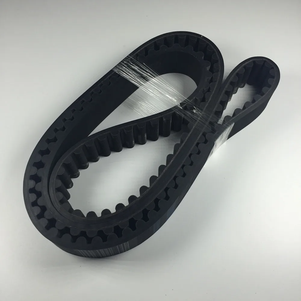 HTD14M-1820 모델 38mm 너비 밀링 머신 가변 속도 드라이브 타이밍 벨트 130 치아 1PC