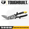 TOUGHBUILT TB-H4-60-SL TB-H4-60-R Cut Aviation Snips Straight Long Straight Offset Long Hand Tools TB-H4-60-SOL TB-H4-60-L 5