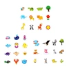 Kids Wood Animal Magnets Collection 36PCS Educational Toy Set Fridge Magnets Whiteboard Magnets for Home Office Use 5