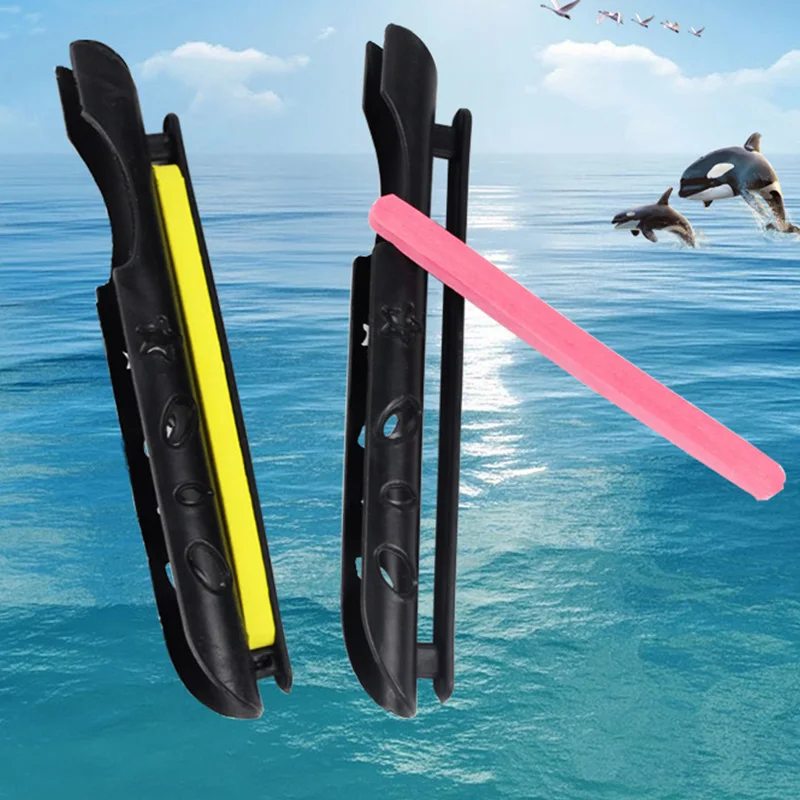 TUYOBG Angelschnur Wickler 6-tlg - Dreifarbige Wickelbretter Mit Klemme