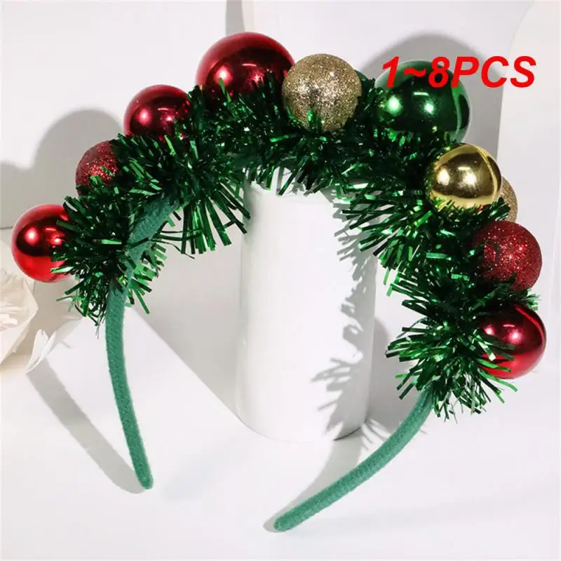 

1~8PCS Colored Headband Colored Balls Comfortable To Wear Interesting Rich And Colorful Lovely Design Festive Atmosphere 39.3g