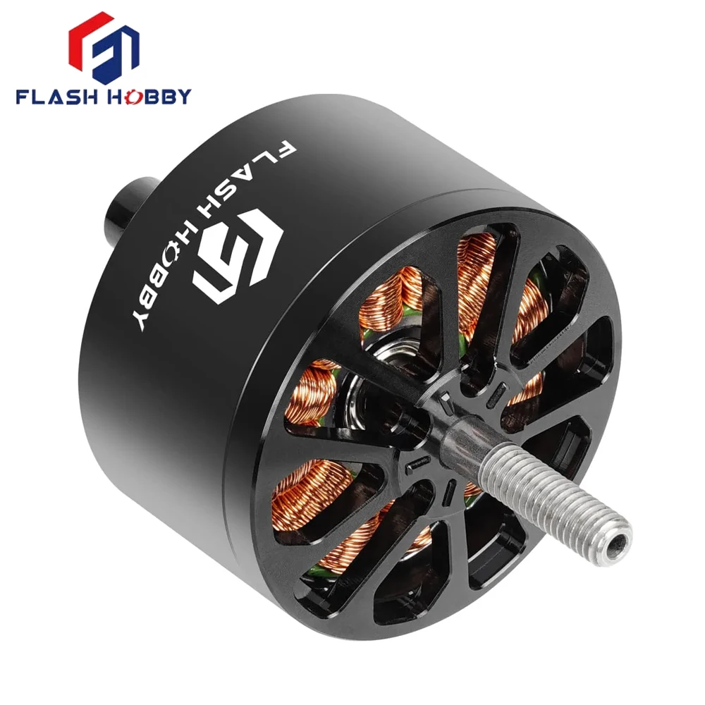 FlashHobby Flash Hobby A4320 4320 KV350 BLDC Outrunner Motor 5mm Shaft For RC Fixed-wing Fpv Drone Parts Accessories