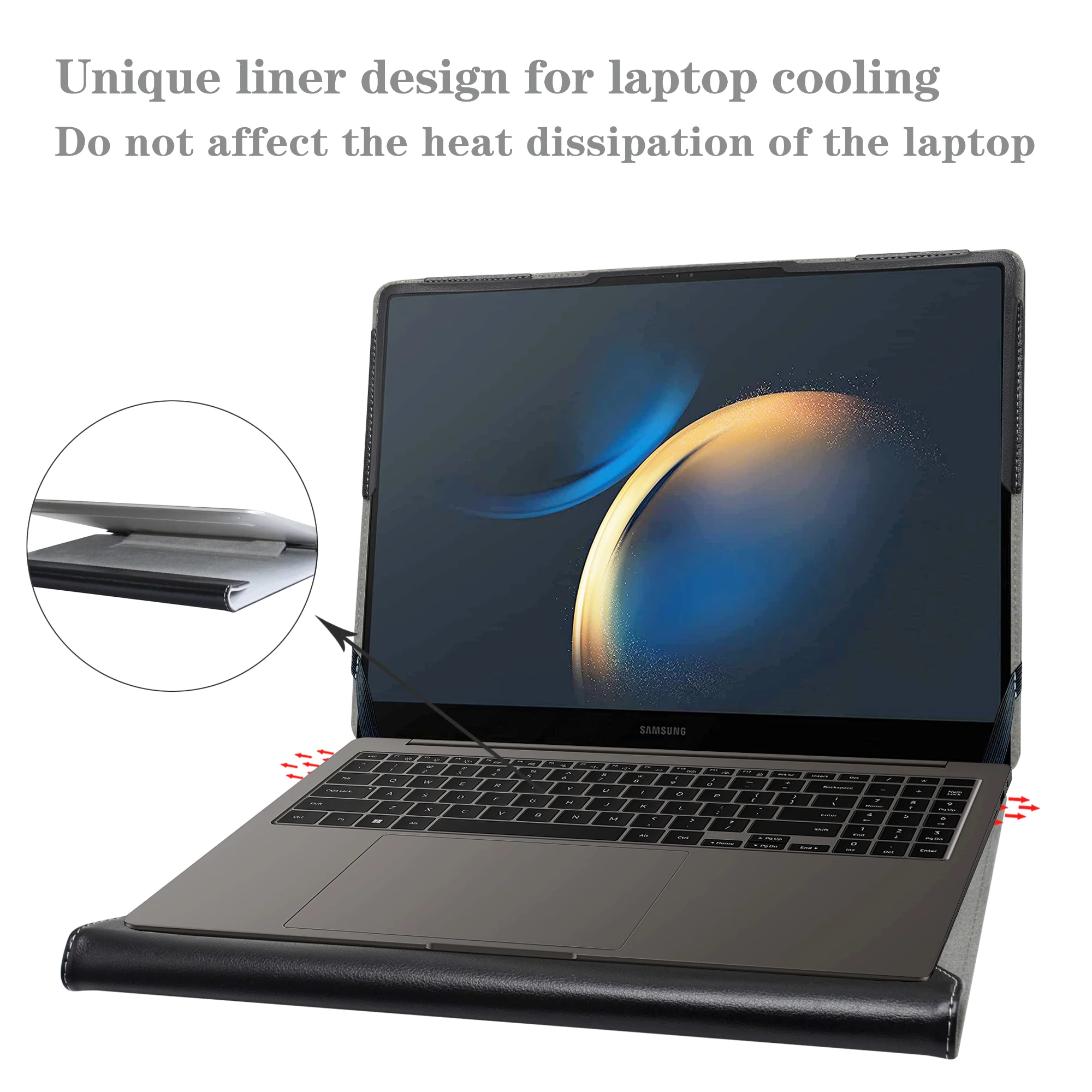 Alapmk-capa Protetora para Samsung Galaxy Book3 Pro 16 Np960qfg Samsung Galaxy Book3 Ultra 16 Np960xfh 16 - Imagem 4